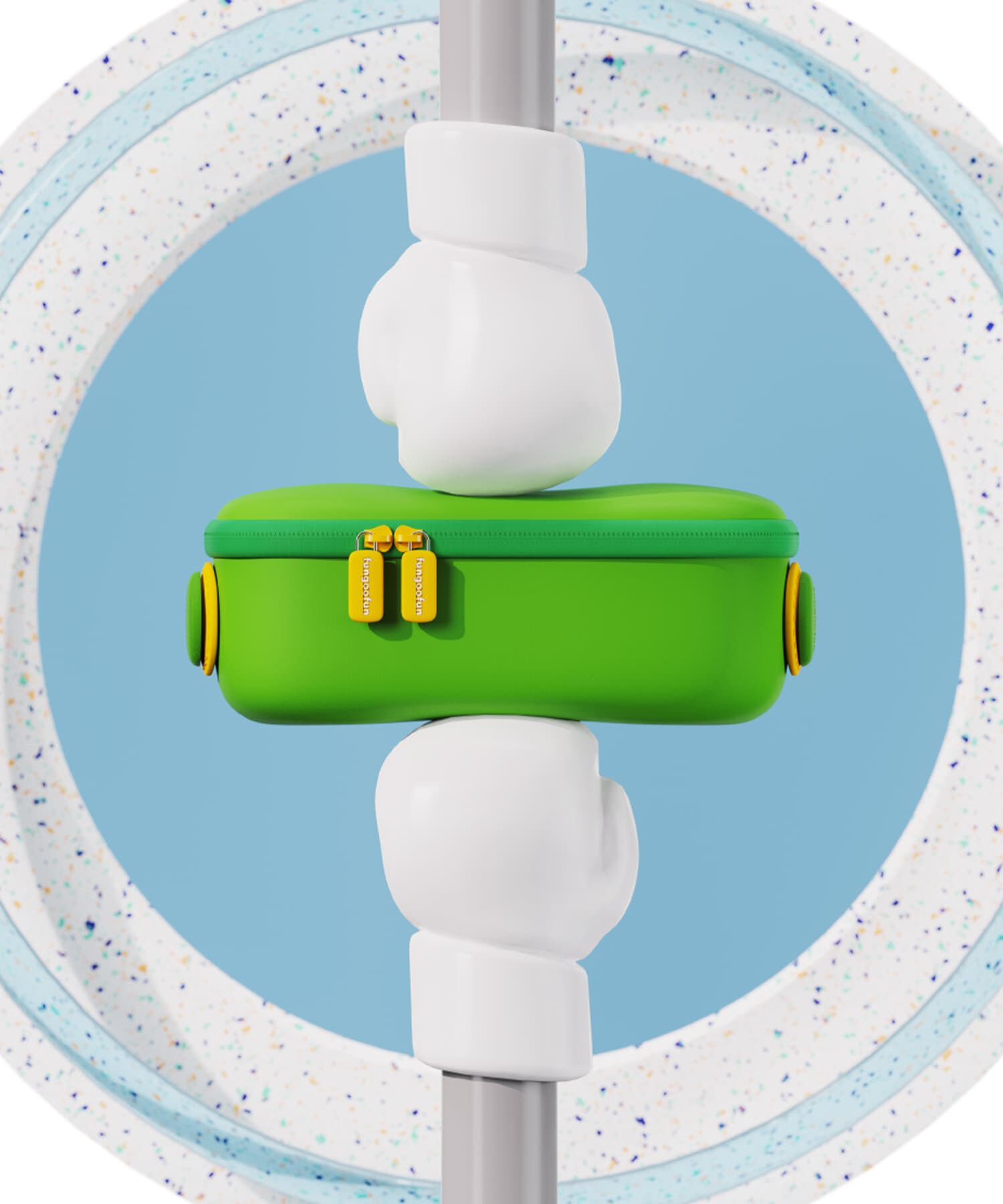 fungoofun「【WEB限定】EVAワイドマルチポーチ/G-0018 ポーチ 人気 売れてる 柔らかい」|ハンドバッグ|