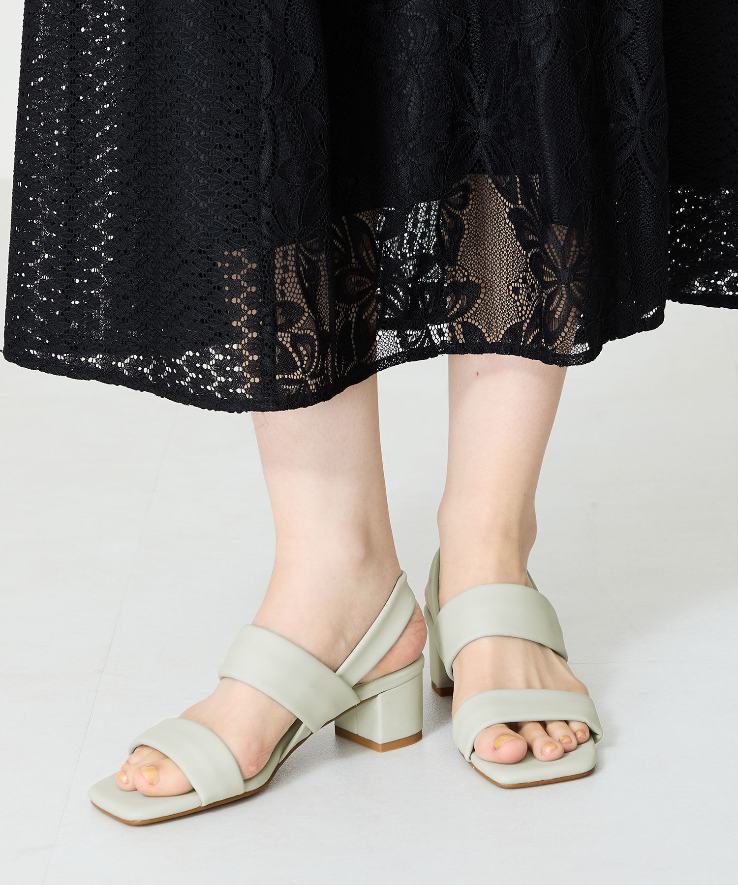 WA Oriental TRaffic「ソフトレザーダブルベルトサンダル/52208 柔らかい 人気 フィット トレンド」|サンダル|