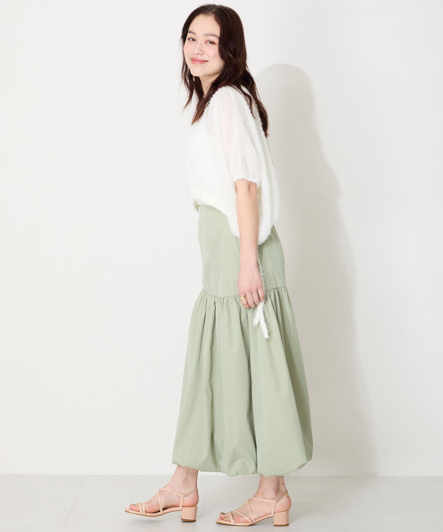 ORiental TRaffic「【WEB限定】ナローストラップメタリックラインサンダル/55202 サンダル トレンド 人気」|サンダル|