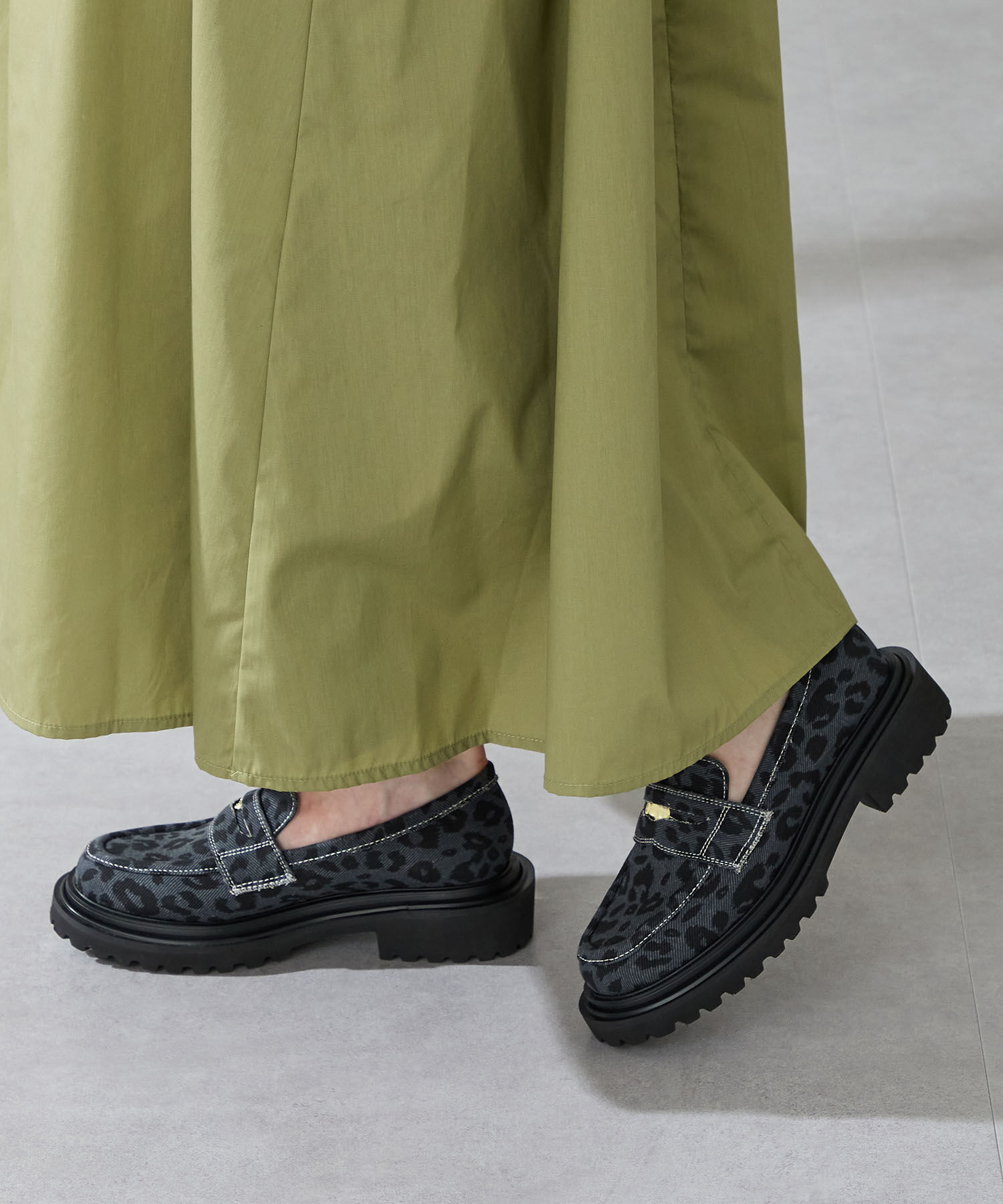 ORiental TRaffic「厚底コインローファー/51304」|ローファー|