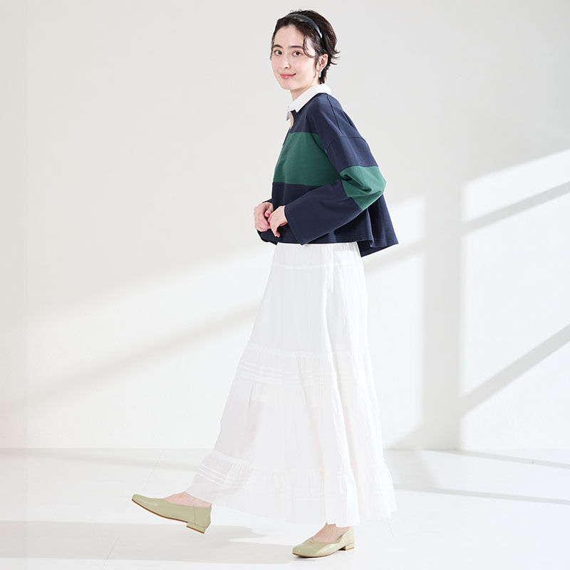 ORiental TRaffic「●2026春夏新作●ゴールドパーツVカットバブーシュ/61112」|パンプス|