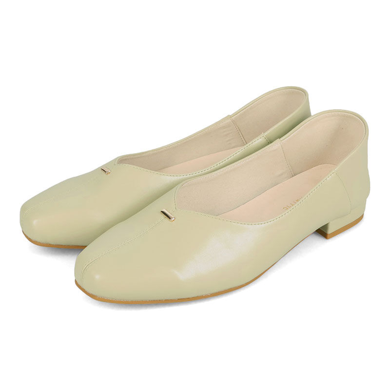 ORiental TRaffic「●2026春夏新作●ゴールドパーツVカットバブーシュ/61112」|パンプス|