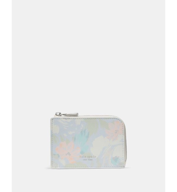 kate spade new york「デヴィンヒドゥン ガーデン ミニ ジップ カード ケース」|名刺入れ・カードケース|MULTI