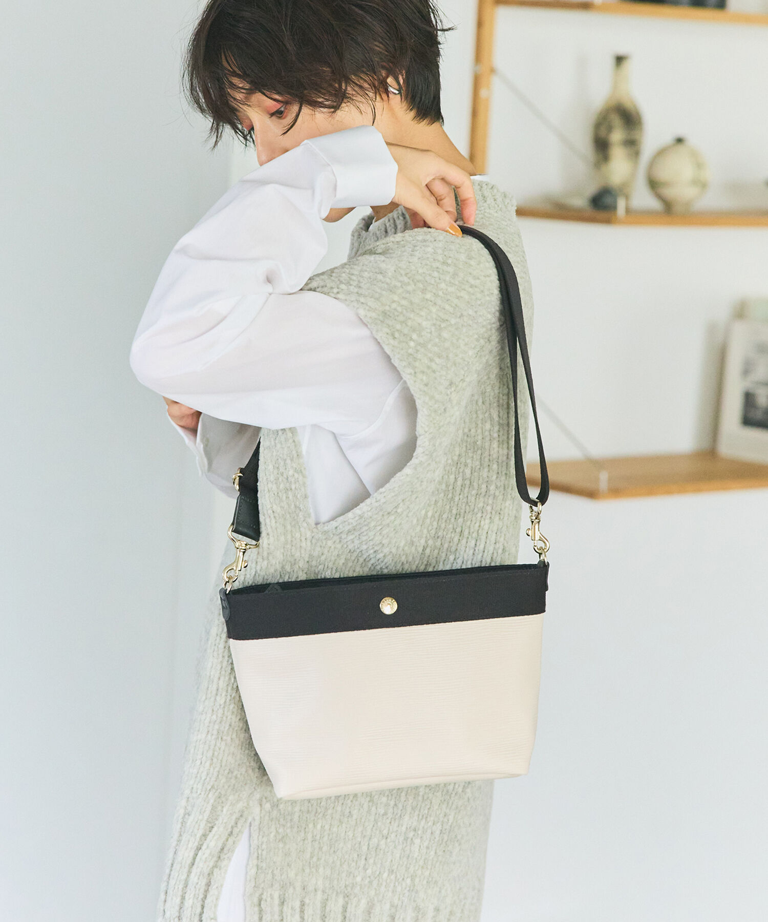 TOPKAPI BREATH「【VERY 10月号掲載】RIPPLE リプル ミニショルダー バッグ」|ショルダー・メッセンジャー|