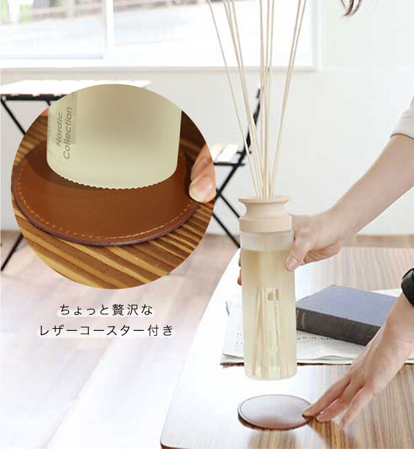 B-COMPANY「大容量／芳香期間6ヶ月　リードディフューザー」|アロマ・ルームフレグランス|