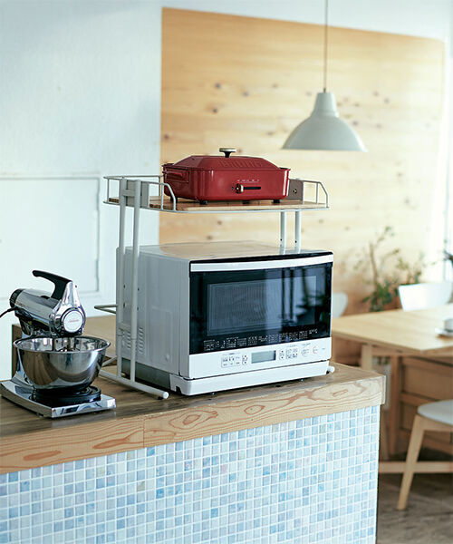  「空間を有効活用　マイクロウェーブラック」|食器・キッチングッズ|