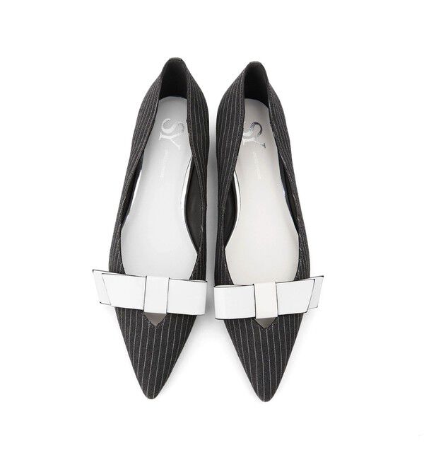 SY UNITED ARROWS「＜SY＞フラットリボン フラット15●&uarr;」|パンプス|その他1