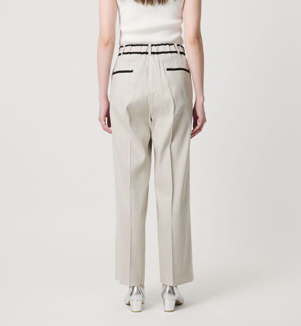 UNITED ARROWS「ECLISSE ストレート ワイドパンツ」|スラックス|