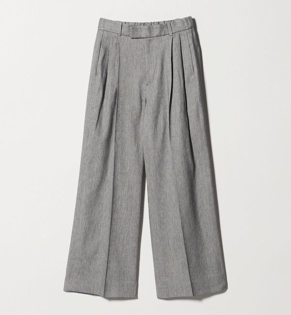 UNITED ARROWS「ECLISSE ストレート ワイドパンツ」|スラックス|