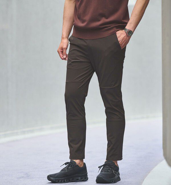 UNITED ARROWS green label relaxing「【WEB限定】JUST fit Kn/T テック ジョガーパンツ」|その他|DK.BROWN