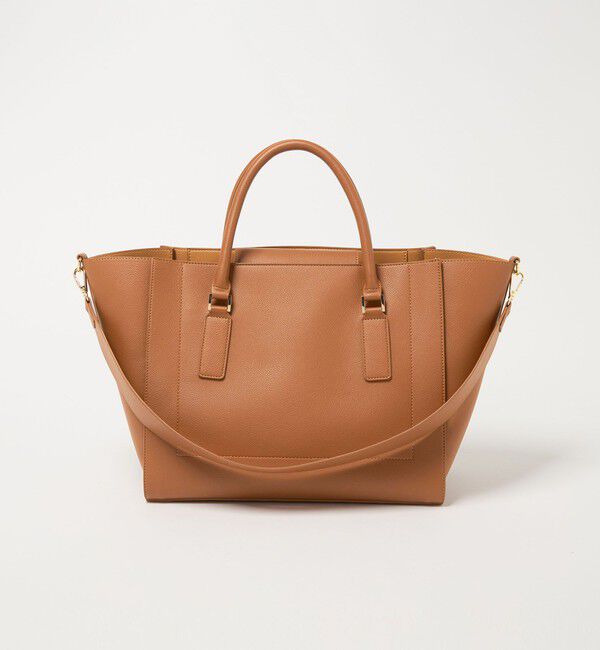 UNITED ARROWS green label relaxing「【WEB限定】トラペーズ ワイドベルト トートバッグ / A4 / 通勤」|トートバッグ|