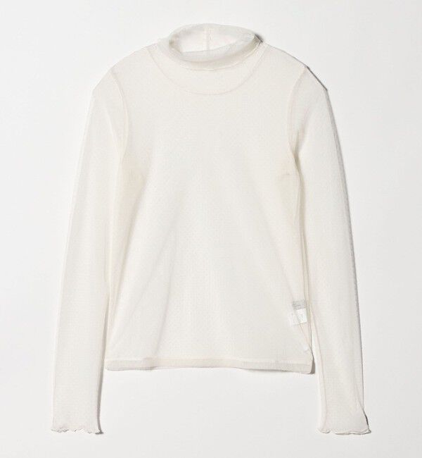 UNITED ARROWS green label relaxing「シアー ドット タートルネック カットソー」|Tシャツ・カットソー|