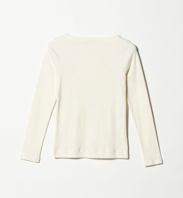 UNITED ARROWS green label relaxing「ラメ リブ ボートネック カットソー」|Tシャツ・カットソー|