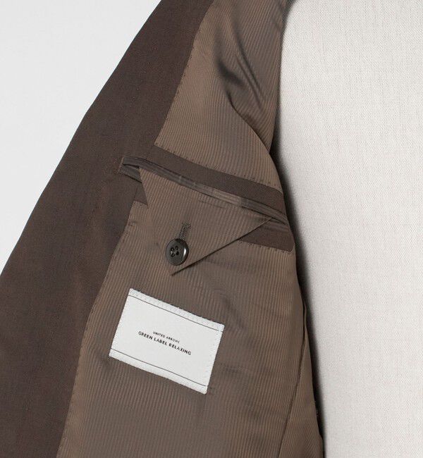UNITED ARROWS green label relaxing「GUABELLO モヘヤ混トロピカル 3B HXD スーツジャケット」|スーツ|