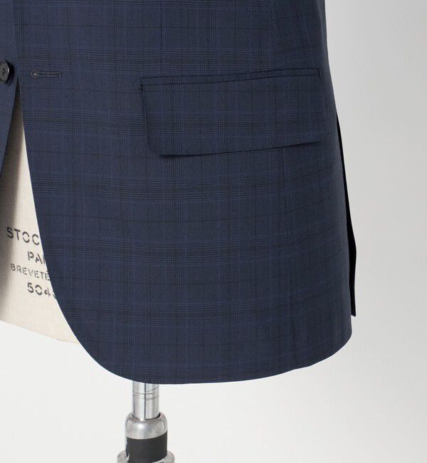 UNITED ARROWS green label relaxing「REDA グレンチェック 3B HXD スーツジャケット」|スーツ|