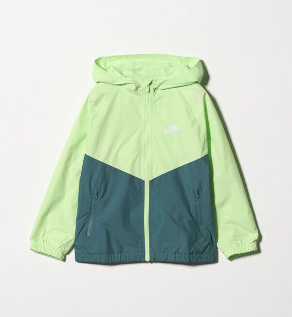 UNITED ARROWS green label relaxing「＜NIKE＞スポーツウェア ウィンドランナー / キッズ  」|ブルゾン・スタジャン|LIME