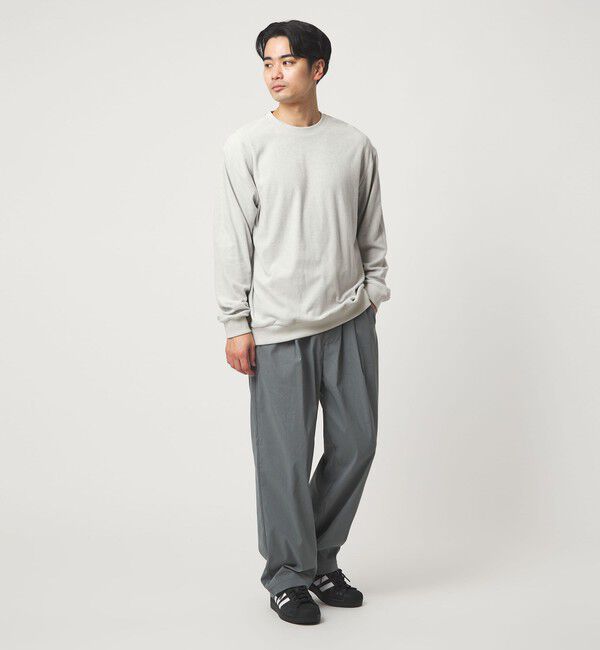 UNITED ARROWS green label relaxing「メランジ パイル クルーネック カットソー」|Tシャツ・カットソー|