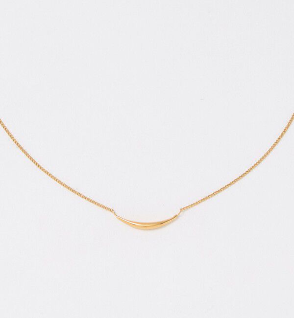 UNITED ARROWS green label relaxing「カーブバー ネックレス」|ネックレス|