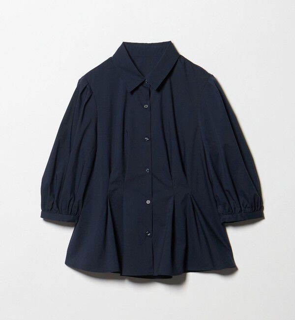 UNITED ARROWS green label relaxing「ウエスト タック フレア シャツ」|シャツ・ブラウス|