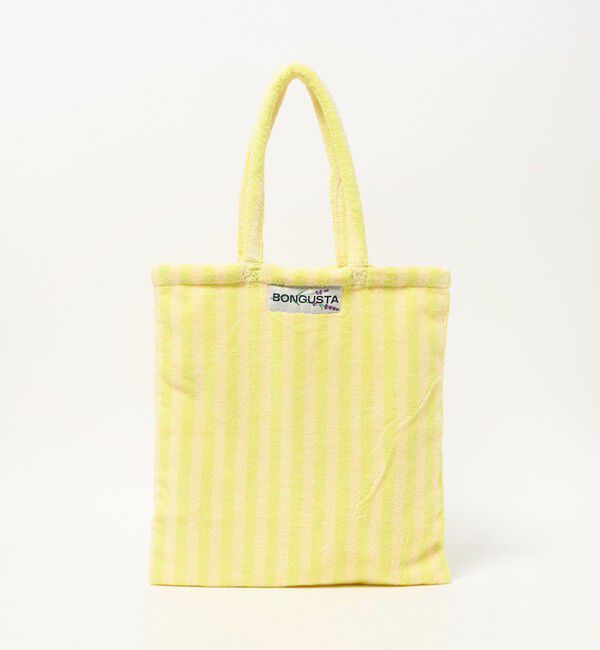 UNITED ARROWS green label relaxing「＜BONGUSTA＞トートバッグ（ストライプ）」|トートバッグ|YELLOW