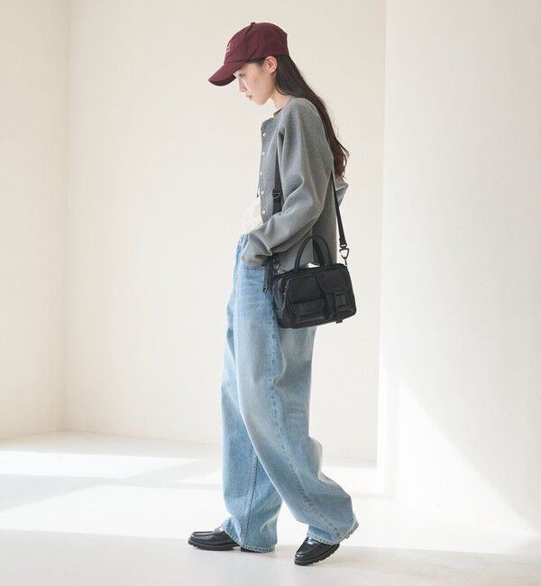 BEAUTY&YOUTH UNITED ARROWS「ダブルフェイス リングボタンカーディガン ウォッシャブル」|カーディガン|