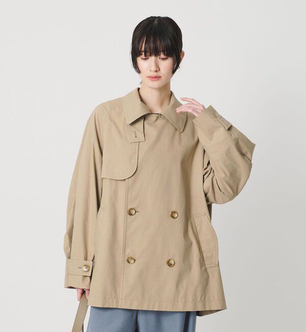 BEAUTY&YOUTH UNITED ARROWS「コットンブレンド ミドルトレンチコート」|トレンチコート|