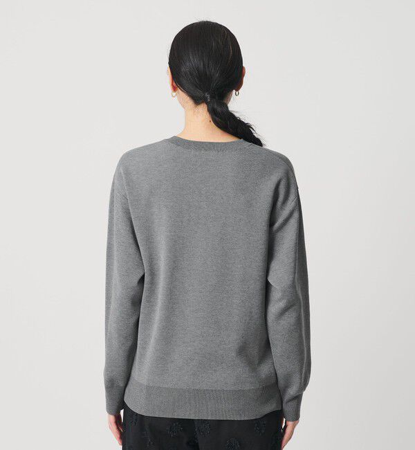 BEAUTY&YOUTH UNITED ARROWS「コットンブレンド Vネックニットプルオーバー ウォッシャブル」|ニット・セーター|