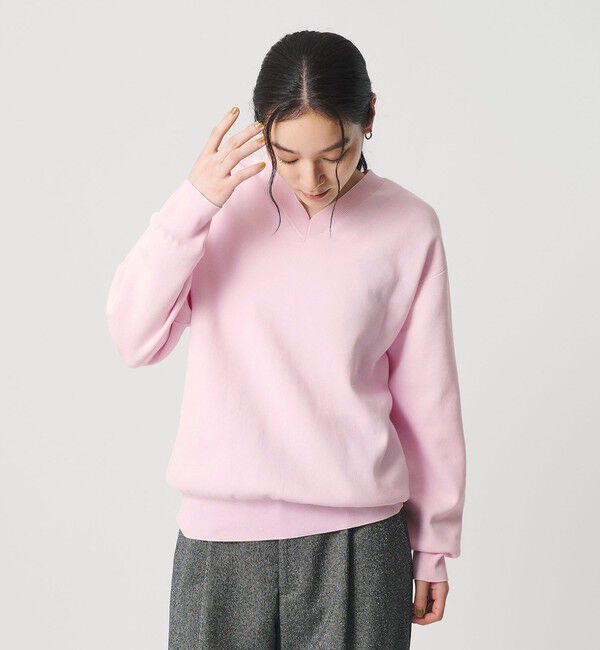BEAUTY&YOUTH UNITED ARROWS「コットンブレンド Vネックニットプルオーバー ウォッシャブル」|ニット・セーター|