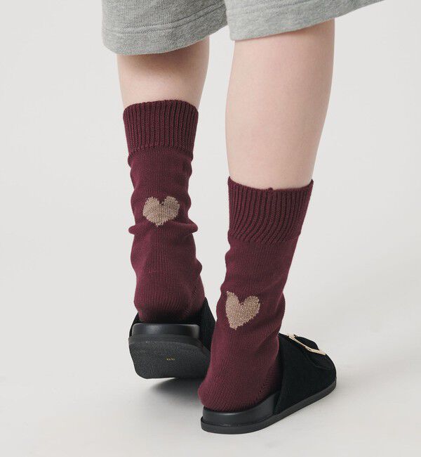BEAUTY&YOUTH UNITED ARROWS「【別注】＜ROSTER SOX＞バックハート ソックス」|ソックス|WINE