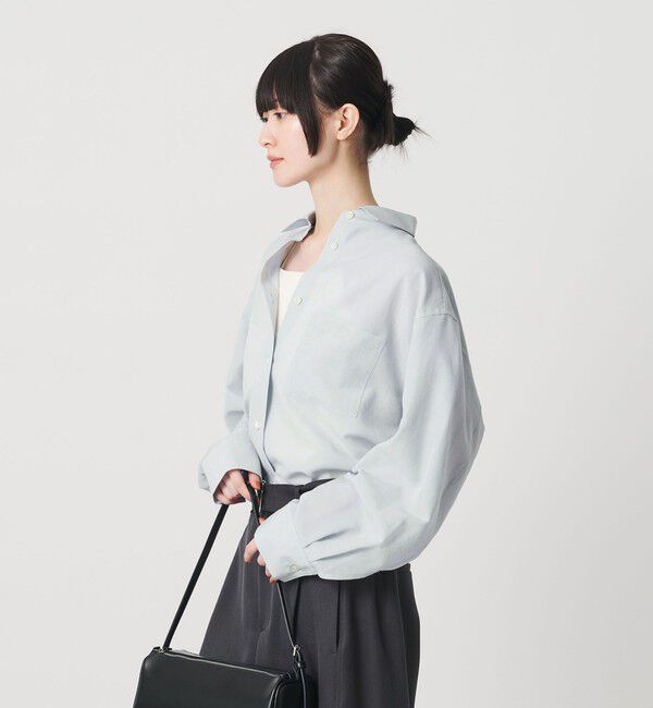 BEAUTY&YOUTH UNITED ARROWS「シアー バックタック シャツ 吸水速乾」|シャツ・ブラウス|