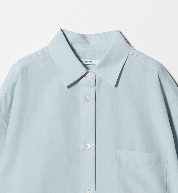 BEAUTY&YOUTH UNITED ARROWS「シアー バックタック シャツ 吸水速乾」|シャツ・ブラウス|