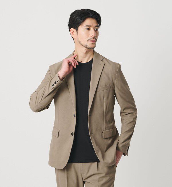 BEAUTY&YOUTH UNITED ARROWS「【WEB限定 WARDROBE SMART】ライト オックスフォード セットアップ/ジャケット＆イージーパンツ」|スーツ|