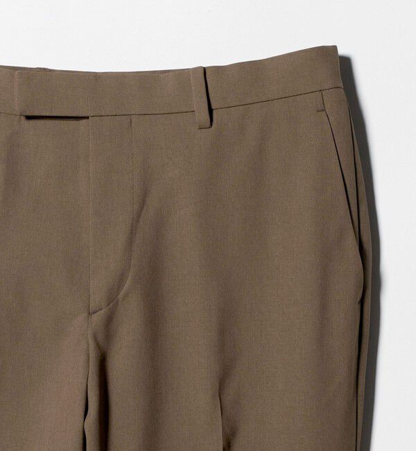 BEAUTY&YOUTH UNITED ARROWS「東レ/TORAY ナノデザイン ノープリーツパンツ NO.1 ウォッシャブル セットアップ対応可能」|チノ|