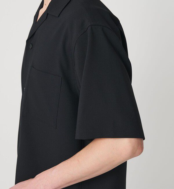 BEAUTY&YOUTH UNITED ARROWS「【WEB限定 WARDROBE SMART】 Reflax オープンカラー シャツ」|シャツ・ブラウス|