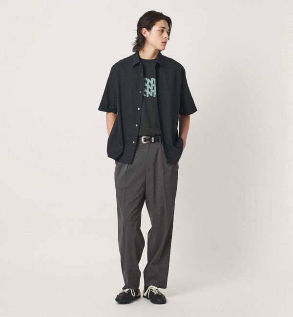 BEAUTY&YOUTH UNITED ARROWS「タンブル リネン スラックス NO.9」|チノ|