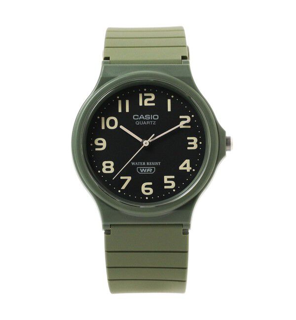 BEAMSBOY「CASIO / MQ24 COLOR」|腕時計|OLIVE