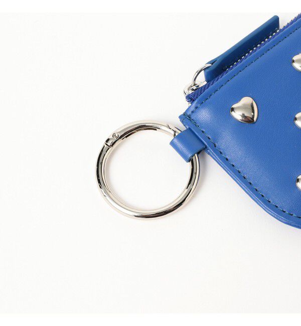 Ray BEAMS 「【別注】Casselini / ハート スタッズ コインケース」|コインケース|