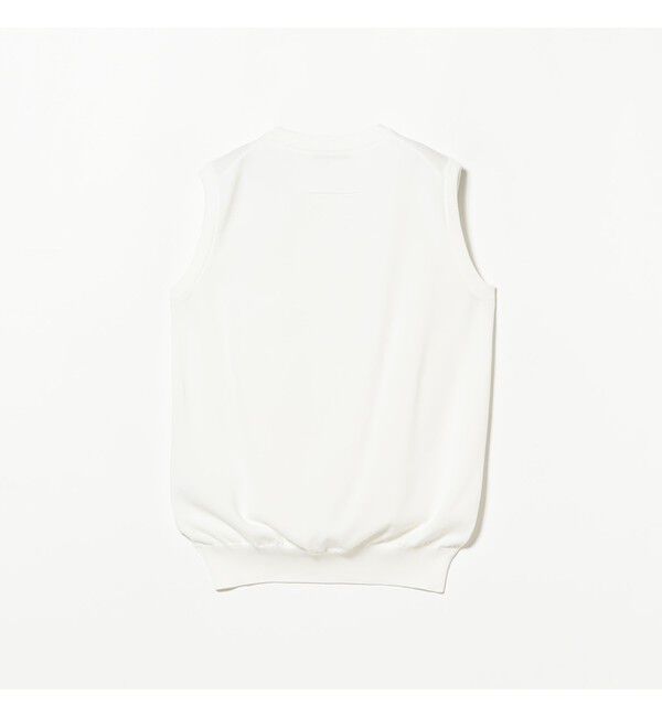 Demi-Luxe BEAMS 「SLOANE / 18ゲージ 天竺 クルーネック ノースリーブ ニット」|ニット・セーター|