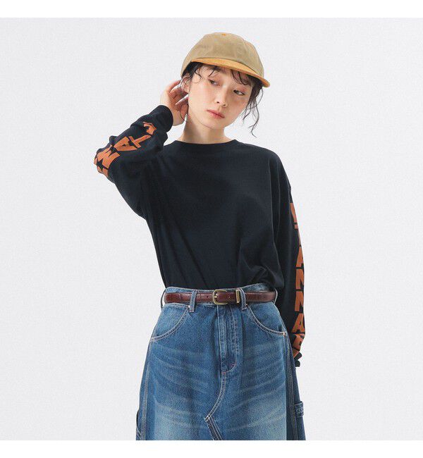 BEAMSBOY「ロゴ ビッグ ロングスリーブ」|Tシャツ・カットソー|