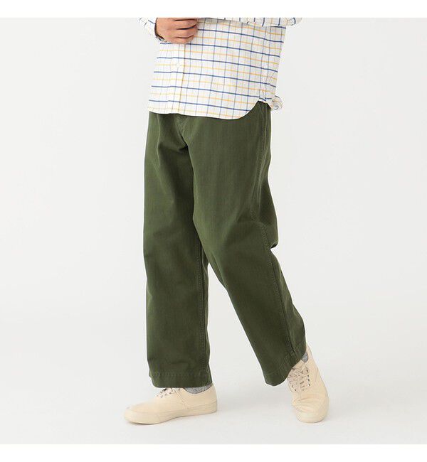 BEAMS PLUS「MIL Trousers Herringbone」|その他|