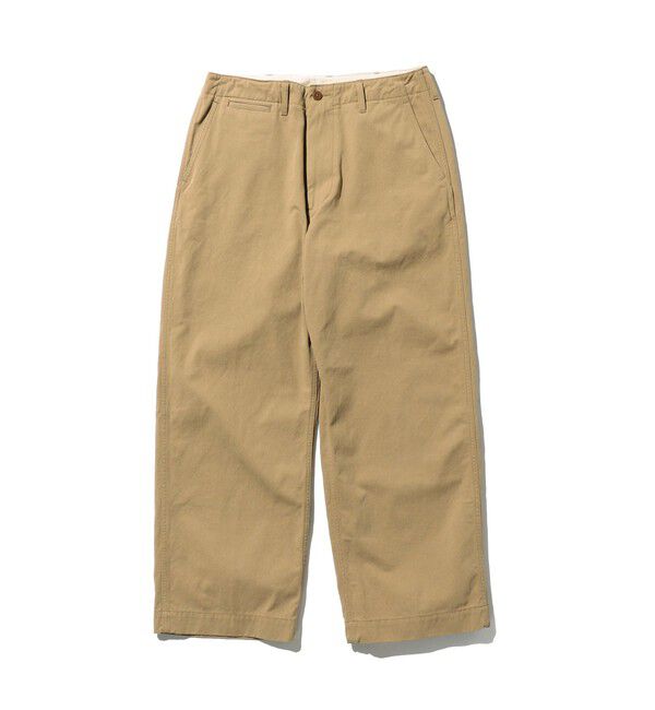 BEAMS PLUS「BEAMS PLUS / ウエストポイントクロス ミリタリー トラウザーズ」|その他|KHAKI