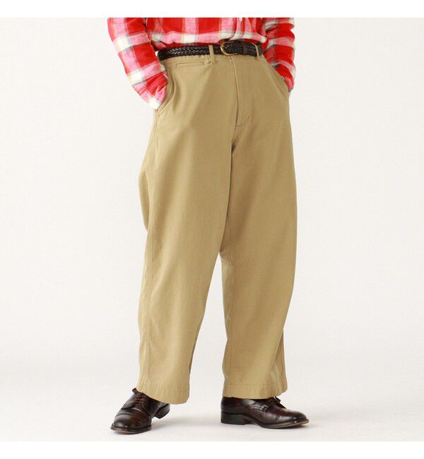 BEAMS PLUS「BEAMS PLUS / ウエストポイントクロス ミリタリー トラウザーズ」|その他|