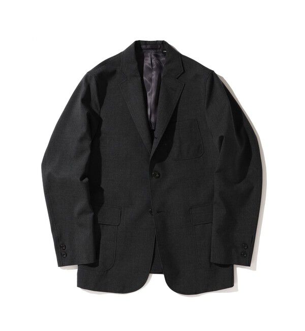 BEAMS PLUS「BEAMS PLUS / コンバットウール 3ボタン ジャケット」|テーラードジャケット|MID_GREY