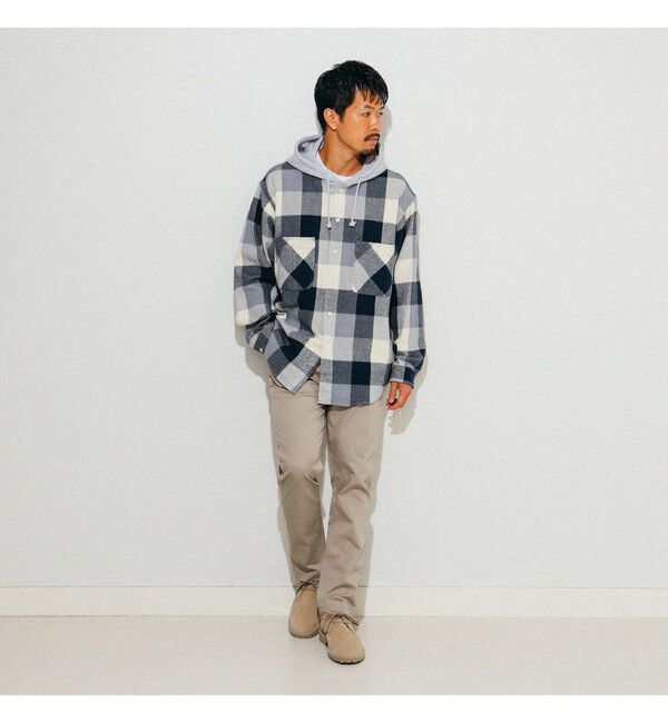 BEAMS「ストレッチテーパードチノ」|チノ|