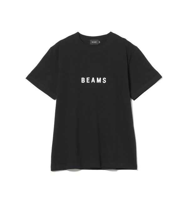 BEAMS「BEAMS / ロゴ Tシャツ 24SS」|Tシャツ・カットソー|BLACK