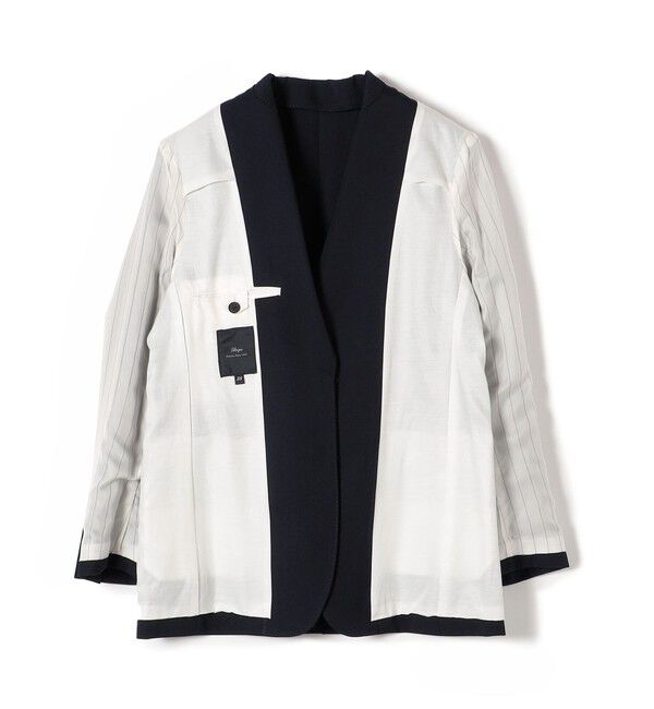 SHIPS for women「SHIPS Primary Navy Label:ネイビーテーラードジャケット2」|テーラードジャケット|