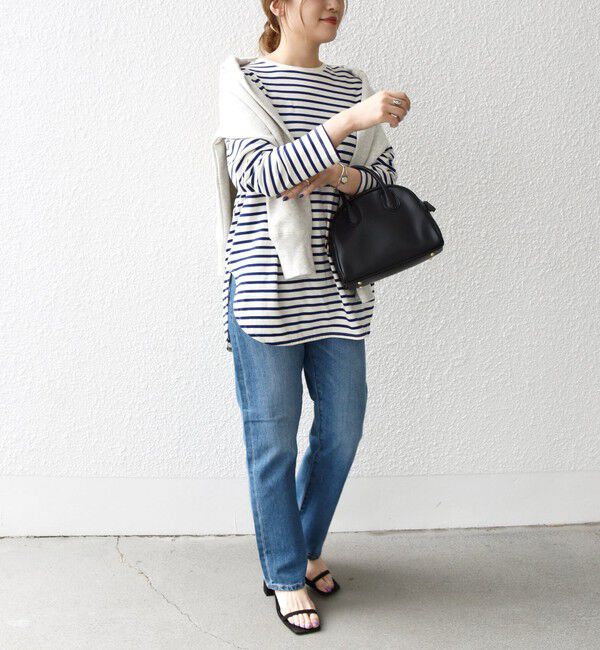 SHIPS any「SHIPS any: ハイライズ デニムパンツ［SHIPS any DENIM］」|デニム|