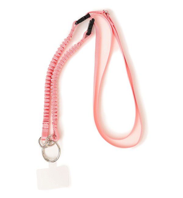 SHIPS any「BYONBYON: スマホ ショルダー ストラップ」|ストラップ|ピンク