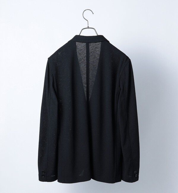 SHIPS any「SHIPS any:〈洗濯機可能〉サマー ニット ジャケット 26SS◇」|テーラードジャケット|