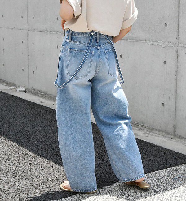 SHIPS any「《追加予約》bon_meur:〈洗濯機可能〉コクーン シルエット デニム パンツ」|デニム|